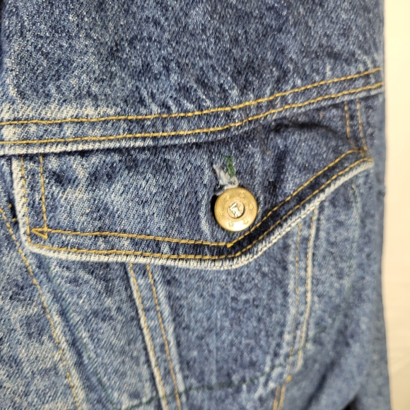 Vintage Womans Lee Jean/Denim Jacket Size Large Made in USA CA00492 RN34783 - Picture 3 of 10